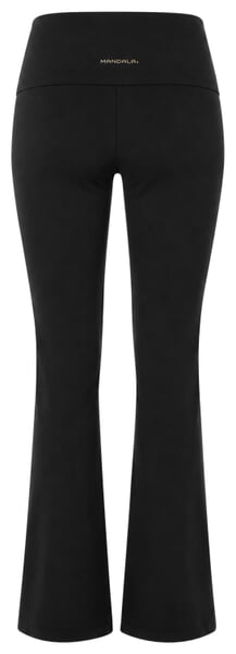 Freizeit-Leggings mit Rollbund Schwarz