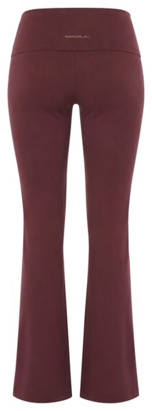 Freizeit-Leggings mit Rollbund Dunkelrot