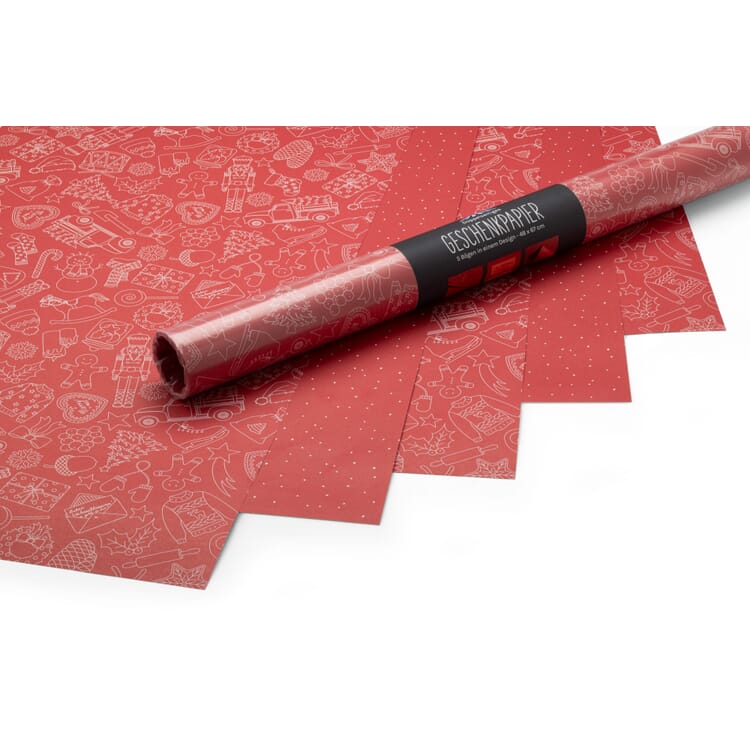 Recycling-cadeaupapier Kerstmis