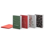 Kerstkaarten van gerecycled papier