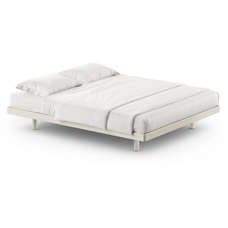 Bett MC-1, 140 cm, RAL 1013 Perlweiß