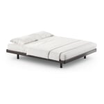 Bed MC-1, 160 cm RAL 8019 grijsbruin