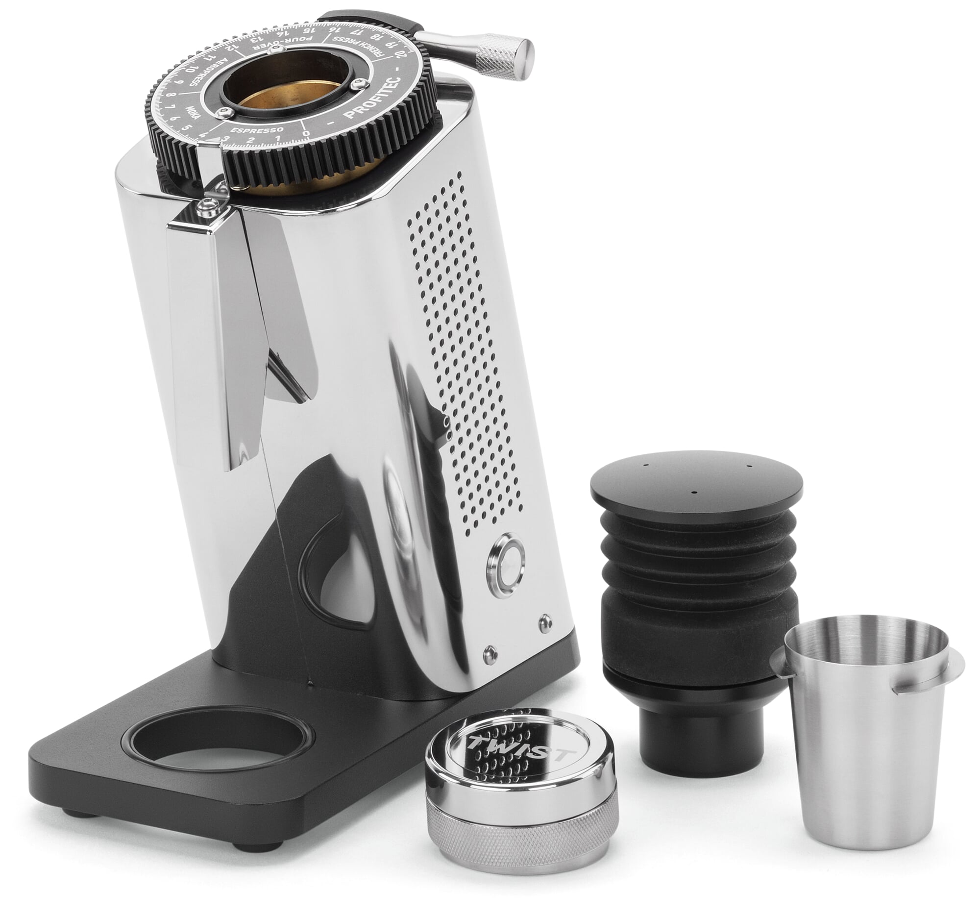 Profitec TWIST SD54, Polished stainless steel | Manufactum