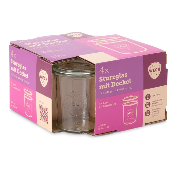 Bocaux Weck® (lot de 4), 140 ml