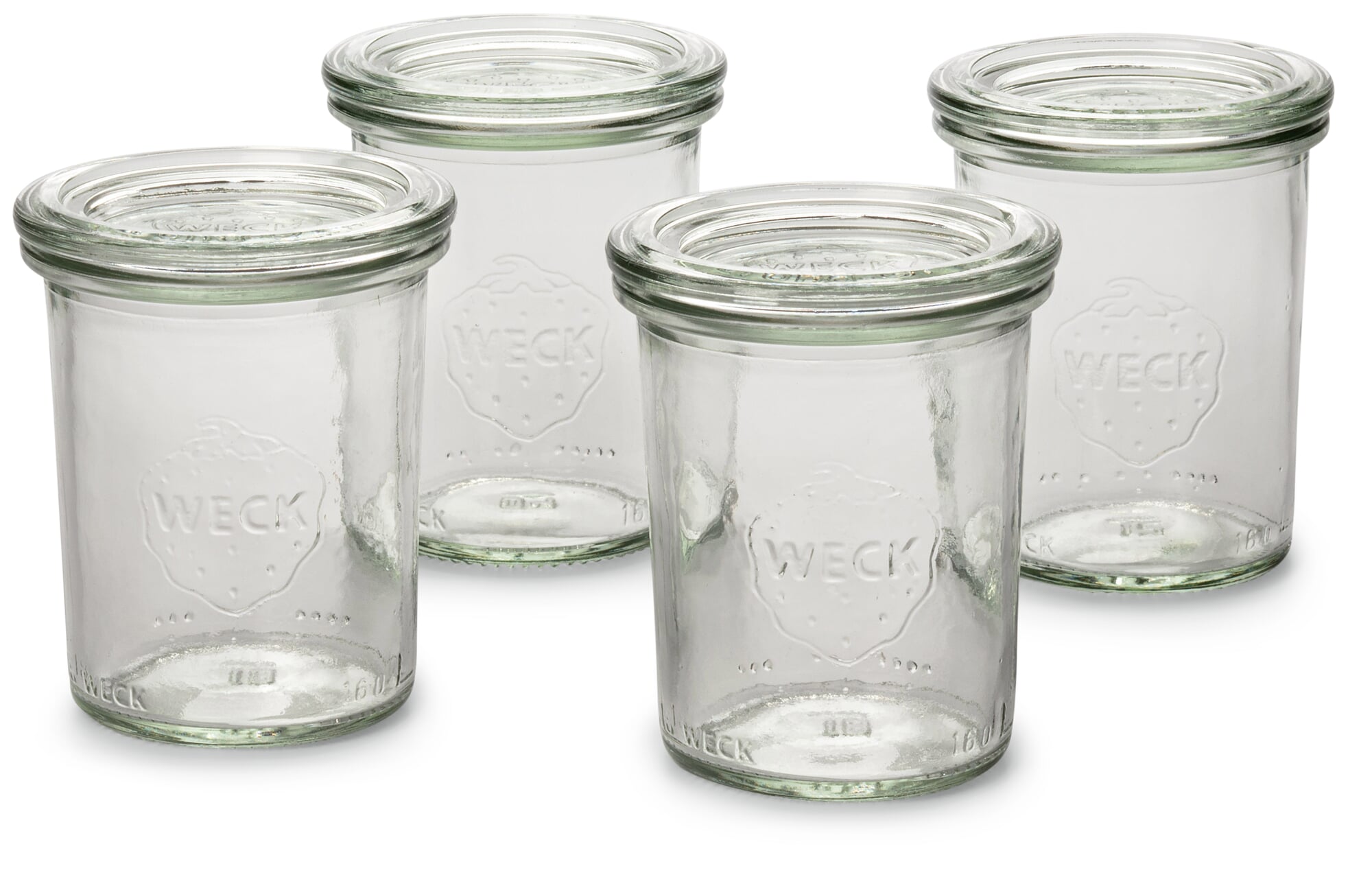Weck® Jars (4-pack), 140 ml