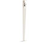 Pied de table TT Blanc crème RAL 9001