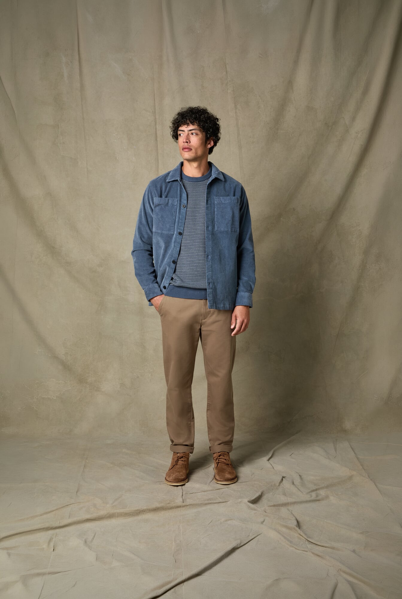 【アダムへロペ】 別注COTTON TWILL CHINO PANTS Men's chino pants twill, Camel | Manufactum