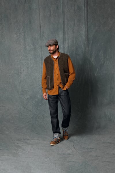 Men jeans narrow Denim, application example