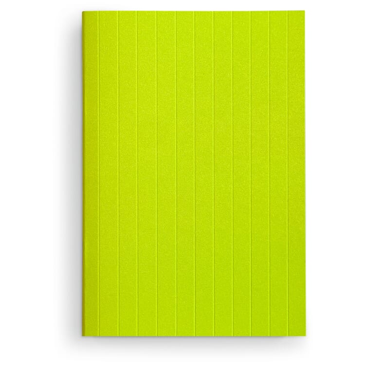 Notizbuch Grid, Neongelb