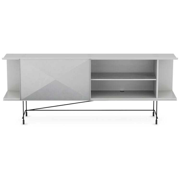 Sideboard Fip, RAL 7035 Lichtgrau