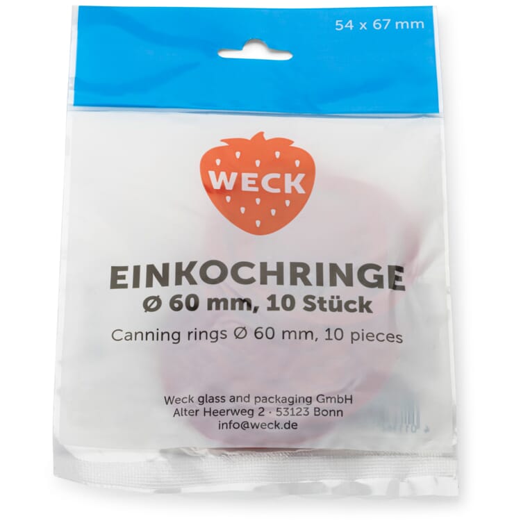 Weck® indkogningsringe (10 stk.)