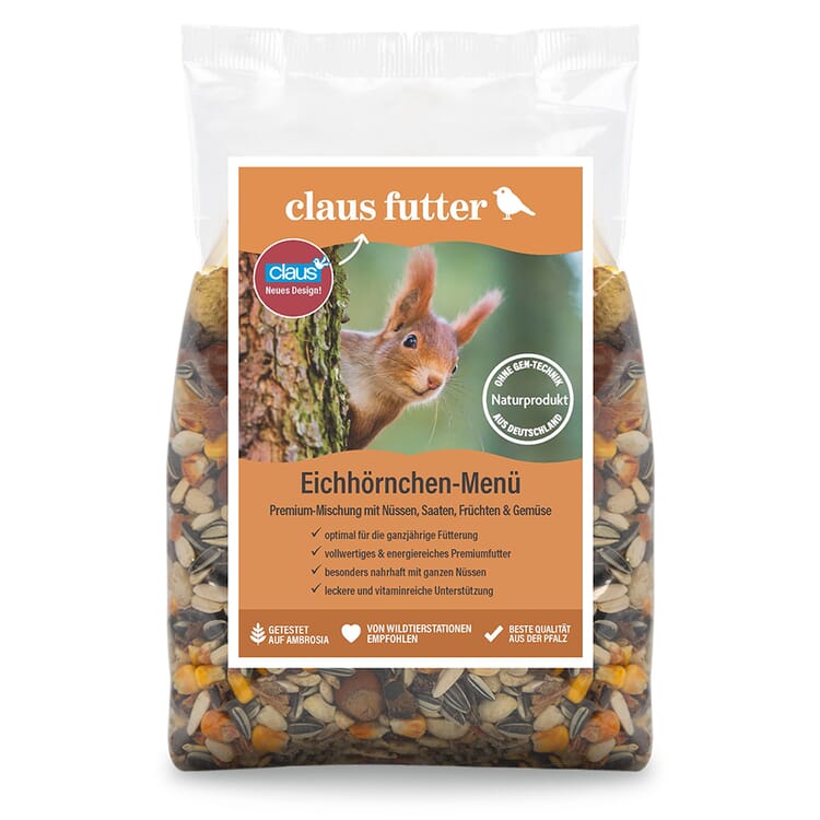 Nourriture pour écureuils