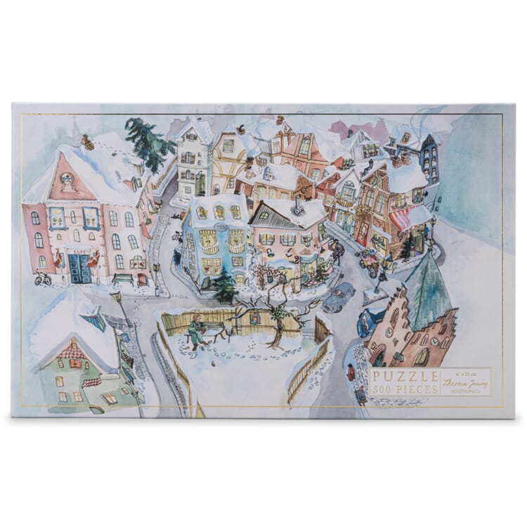 Puzzel Winterstad
