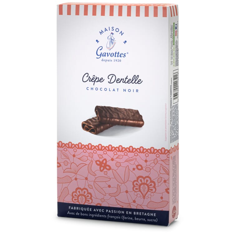 Crêpe Dentelle al cioccolato fondente