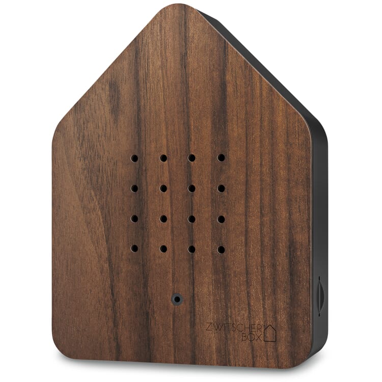 Zwitscherbox Birds, Walnut