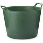 Macetas de jardín de material reciclado Verde hierba 42 litros