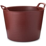 Vasi da giardino in materiale riciclato Rosso vino 42 litri
