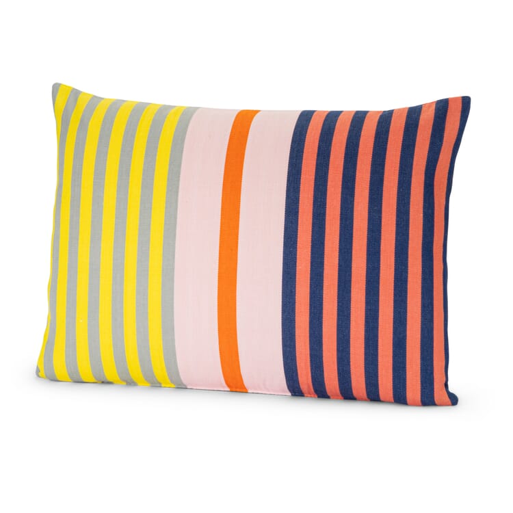 Housse de coussin tissée à la main, Jaune abricot