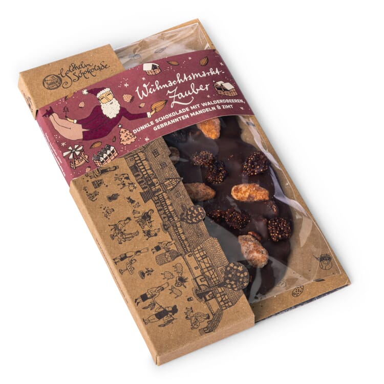 Tafelschokolade Weihnachtsmarktzauber
