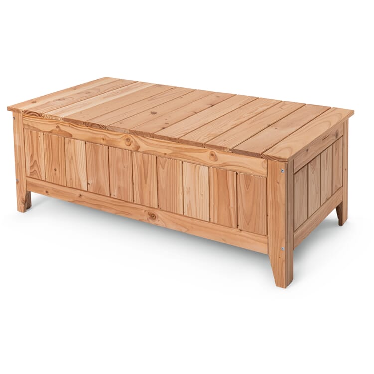 Coffre de rangement en bois de douglas