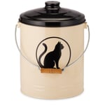 Metal Bucket for Cat Food