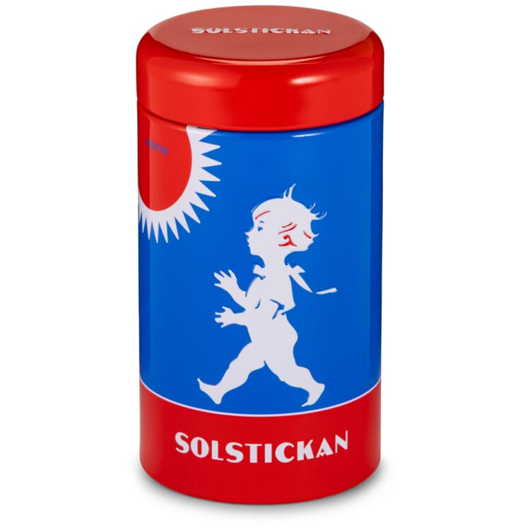 Solstickan Streichholzdose Metall