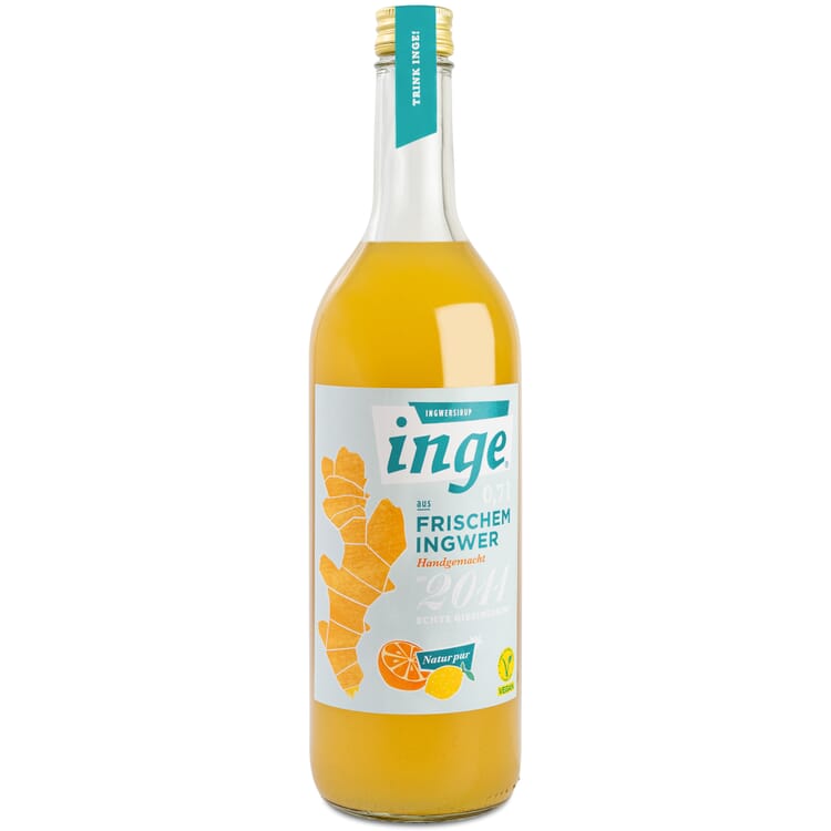Inge® ginger syrup