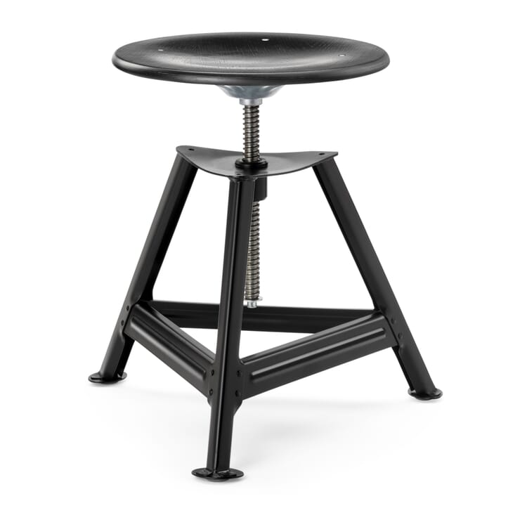 Hocker Chemnitz, höhenverstellbar, monochrom