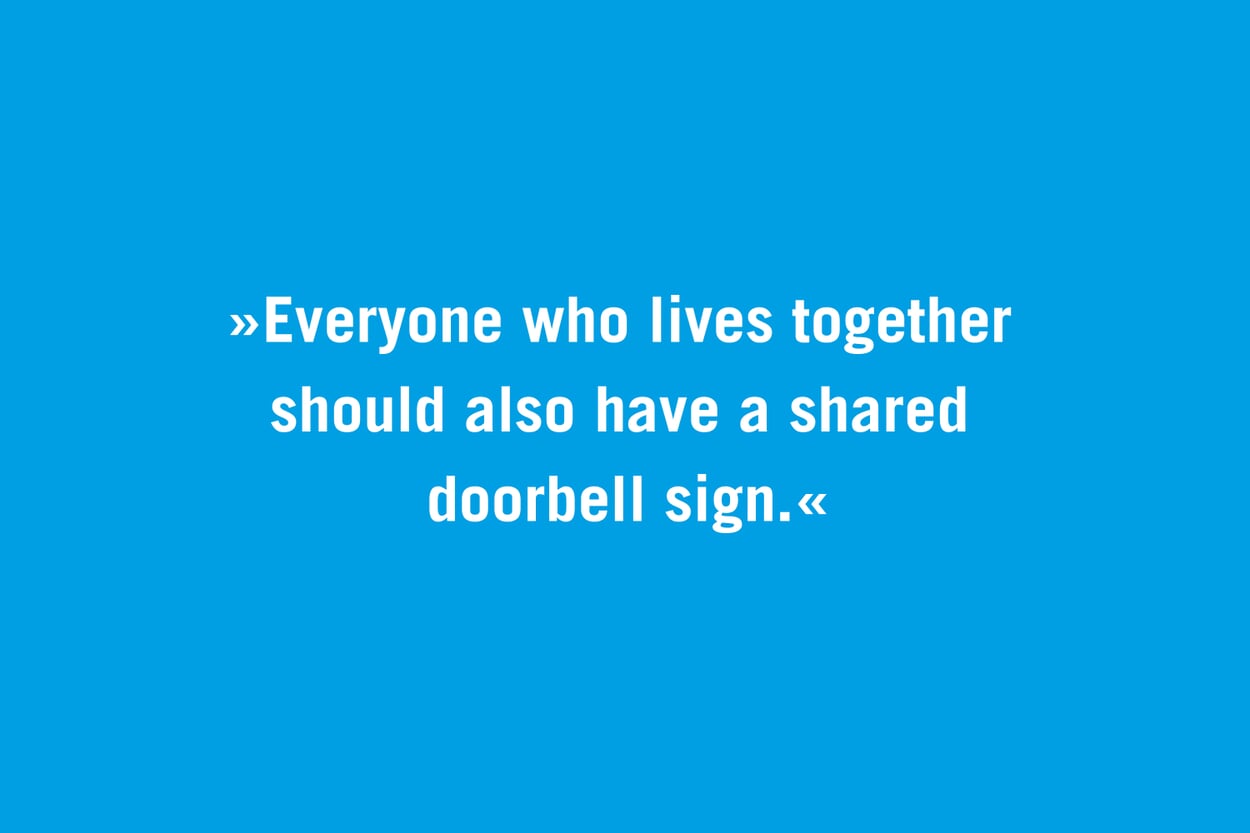 common doorbell sign quote