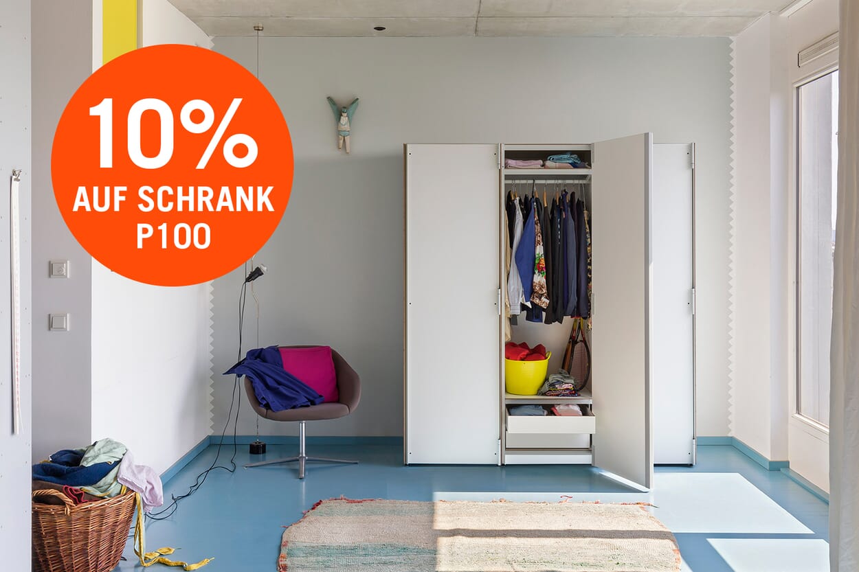 10 % auf Schrank P100