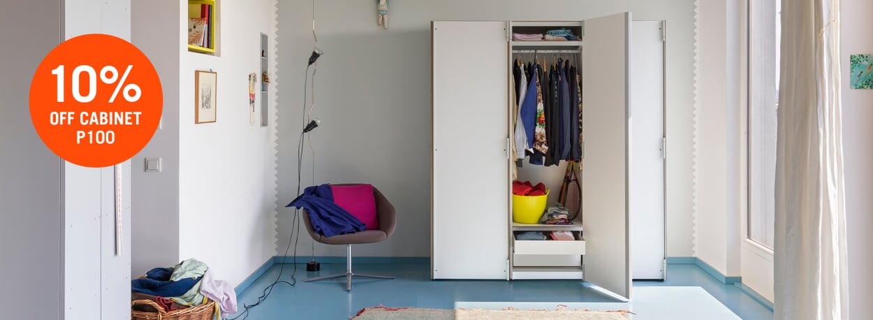 10 % off Cabinet P100