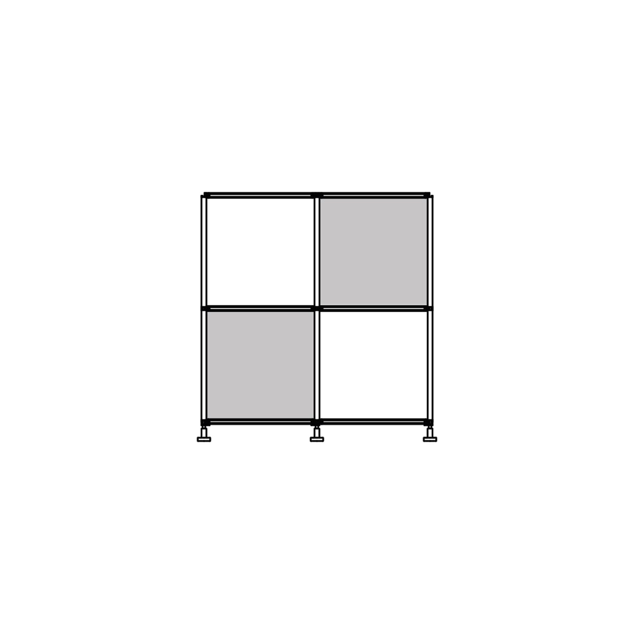 **2x2 (3 BASISFÜSSE)**