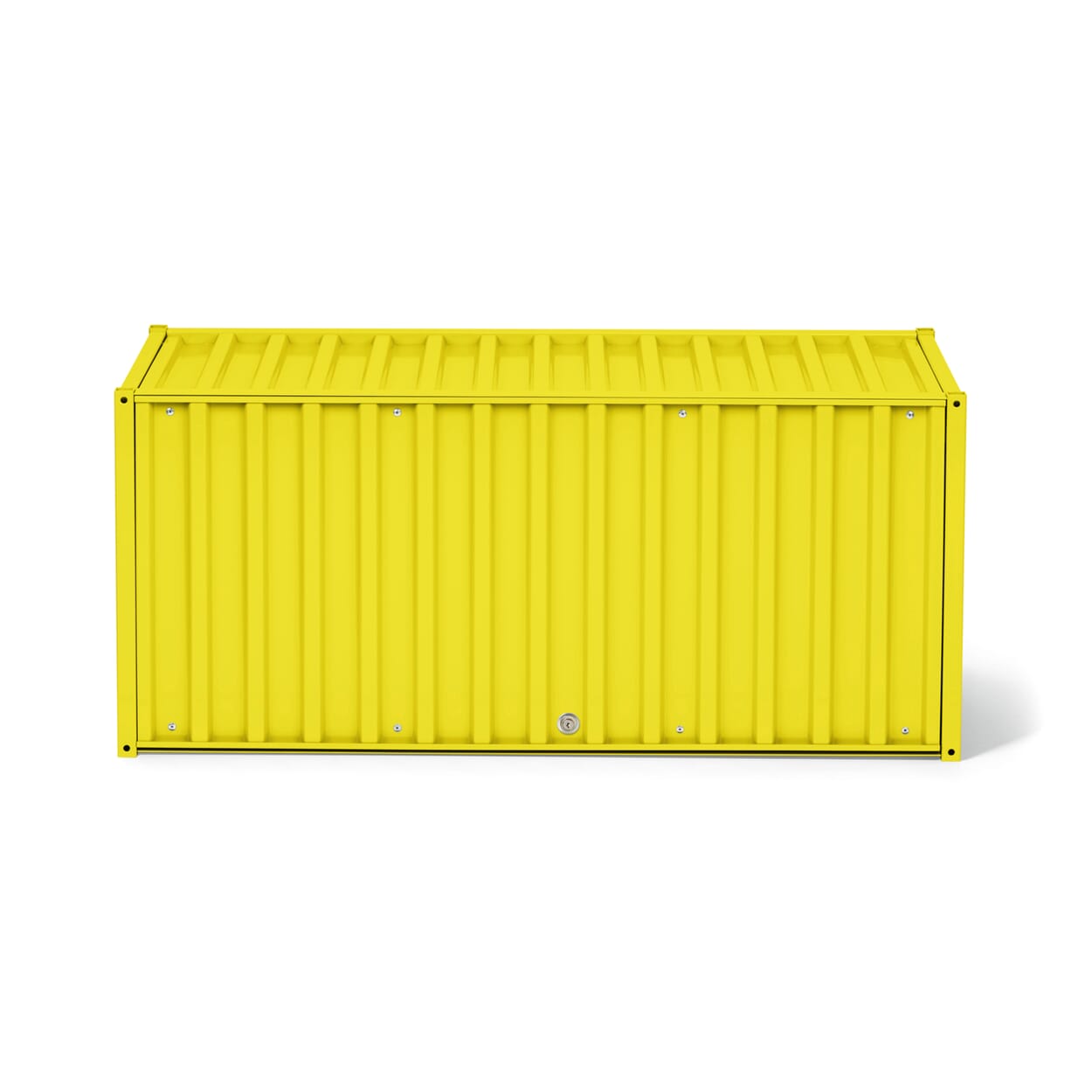 Container DS with sulphur yellow lock