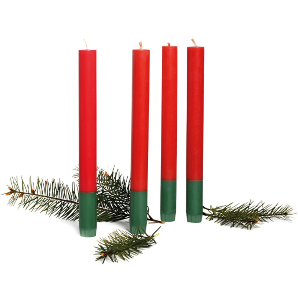 Stick candle Advent wreath