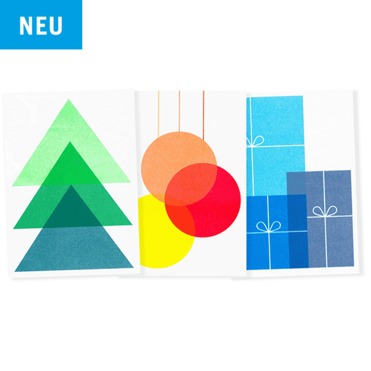 Riso Winter postcard set