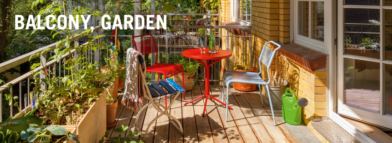 Balcony, Garden