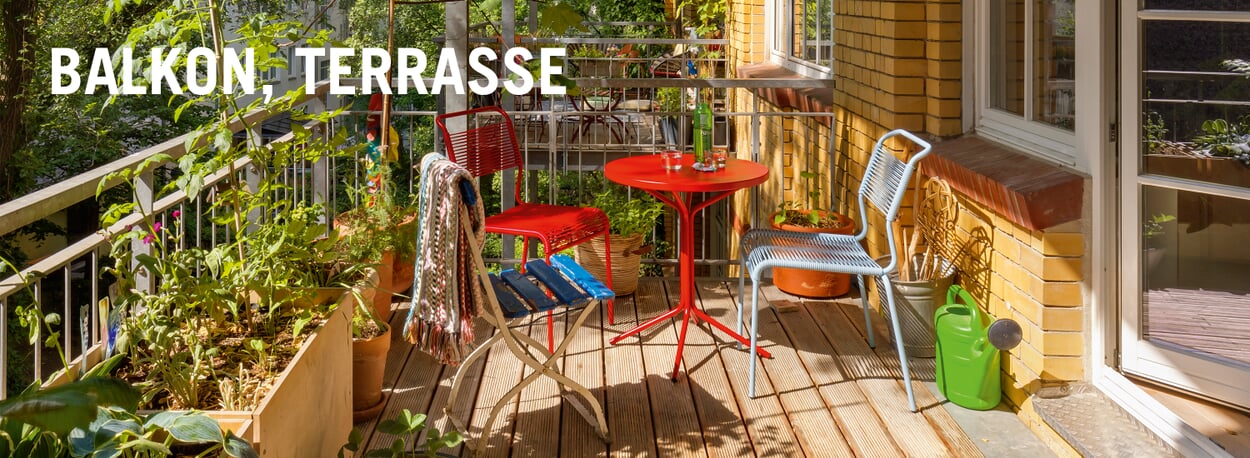 Balkon, Terrasse