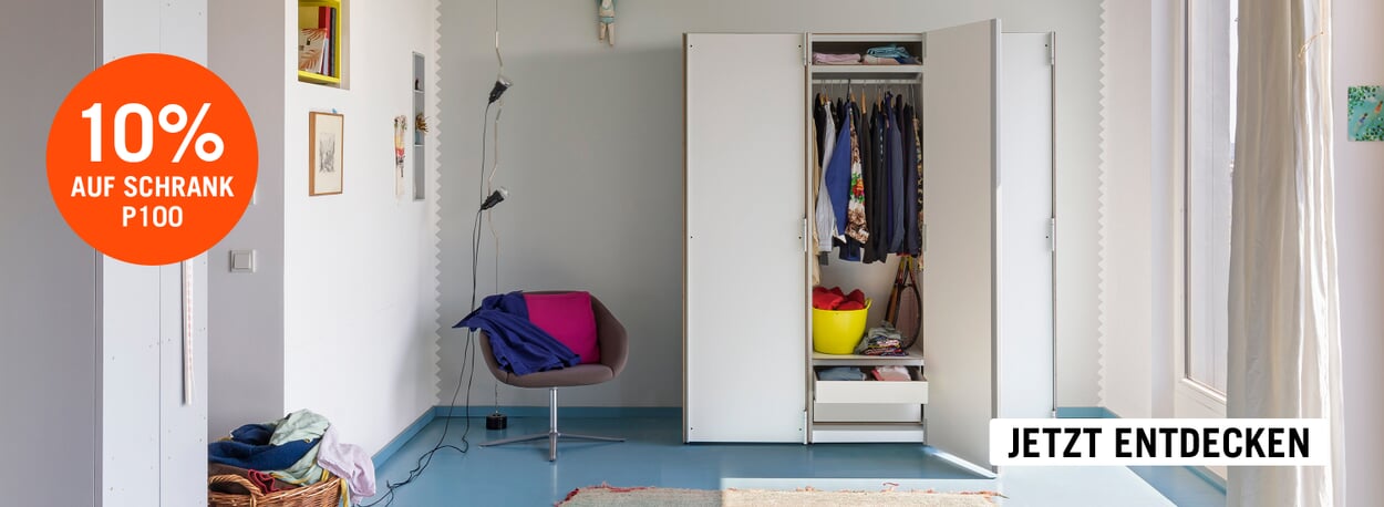10 % auf Schrank P100