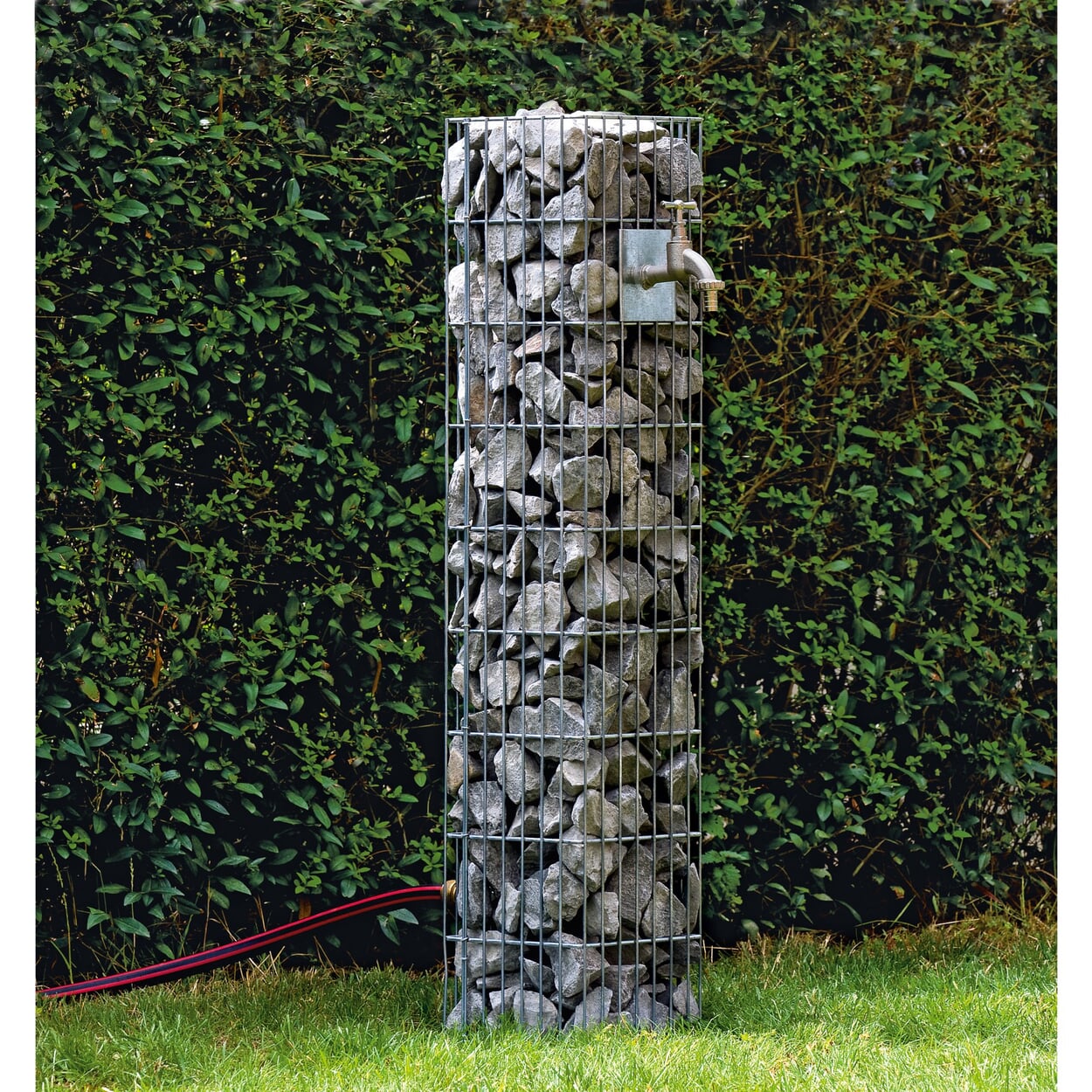 Gabion water dispenser