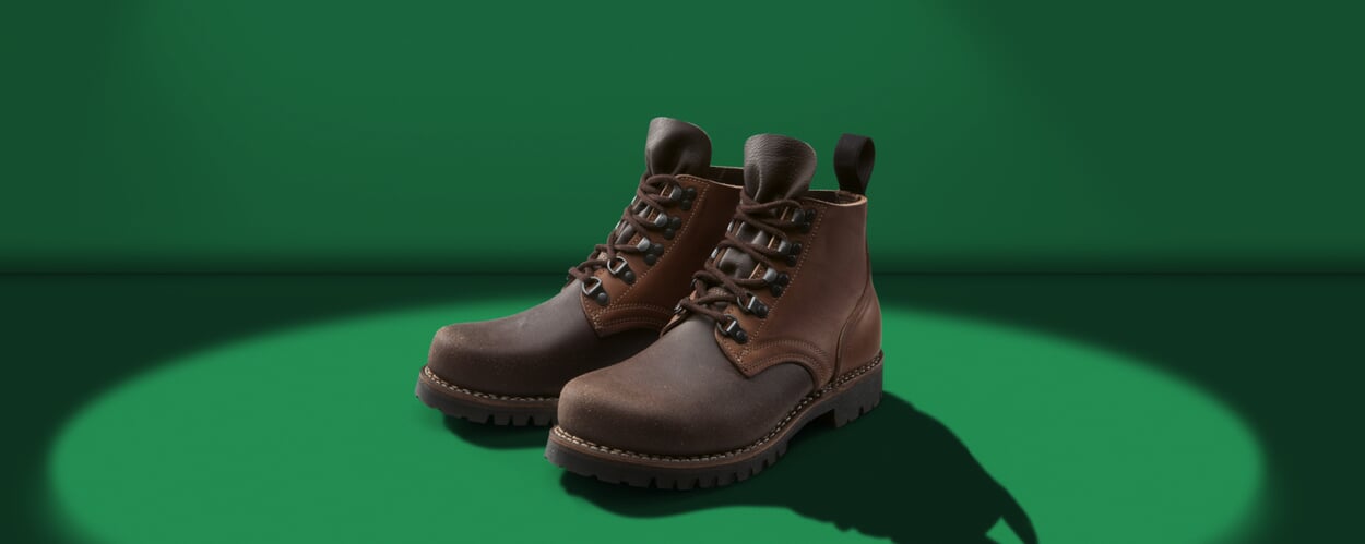 Arbeitsstiefel Juchtenleder