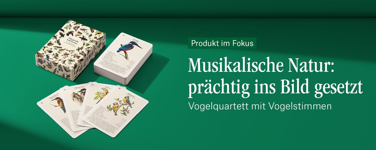 Vogelquartett mit Vogelstimmen