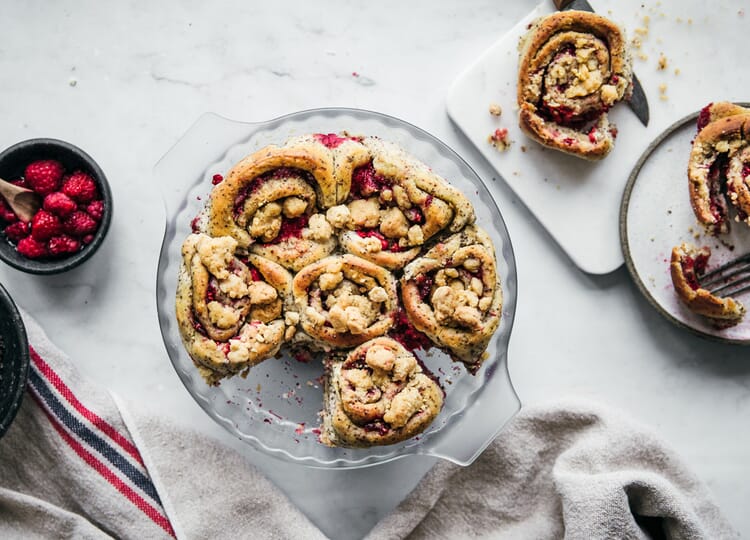 Hefe-Mohn-Schnecken