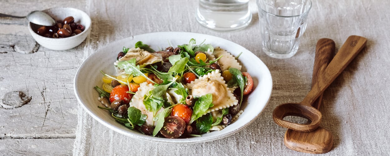 Ravioli Salat