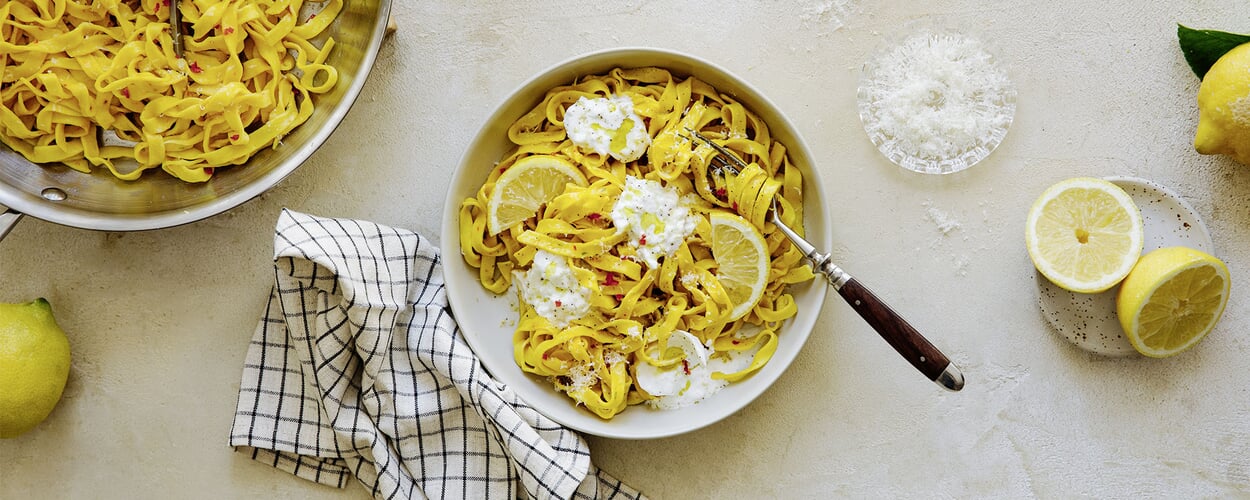 Tagliatelle al Limone