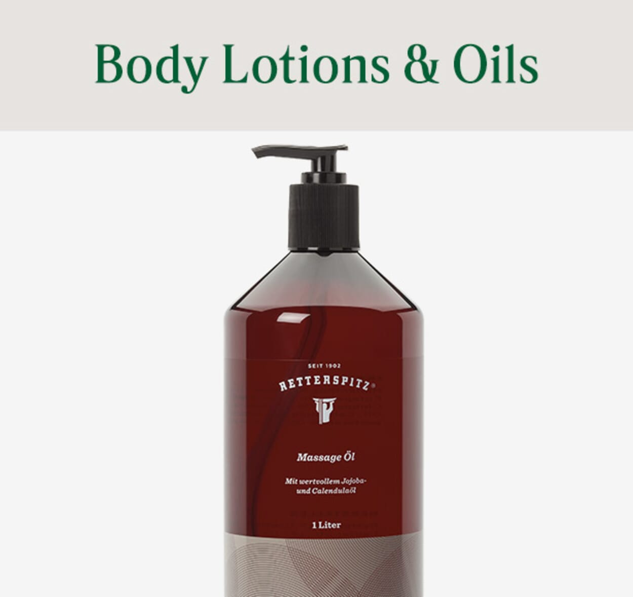 Body Lotions & Oils