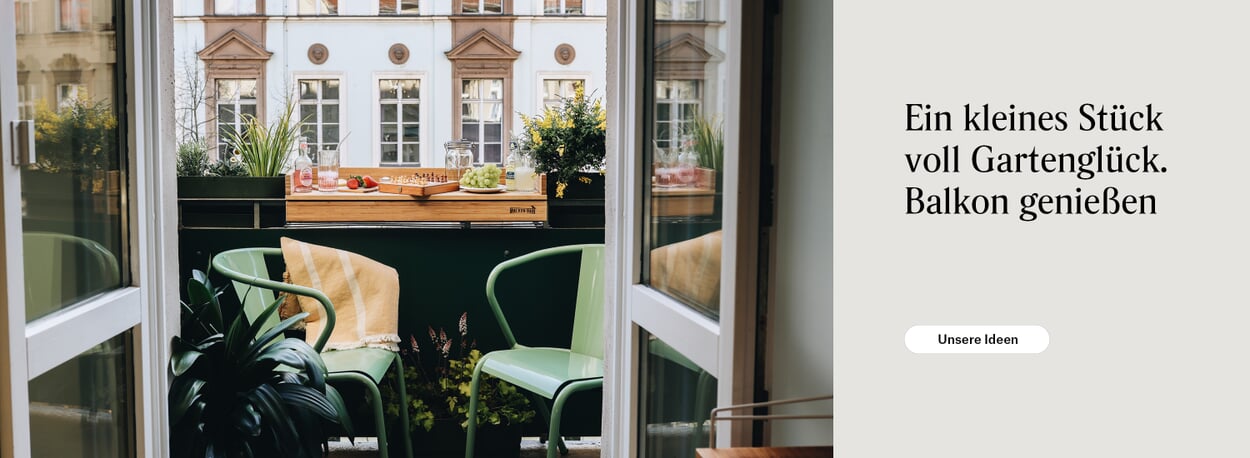 Balkon genießen
