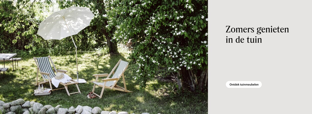Zomers genieten in de tuin