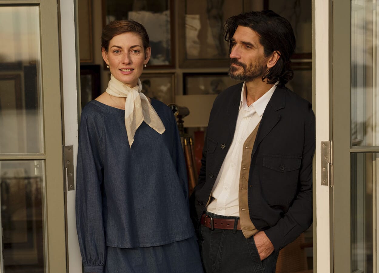 Frische Frühlingskleidung