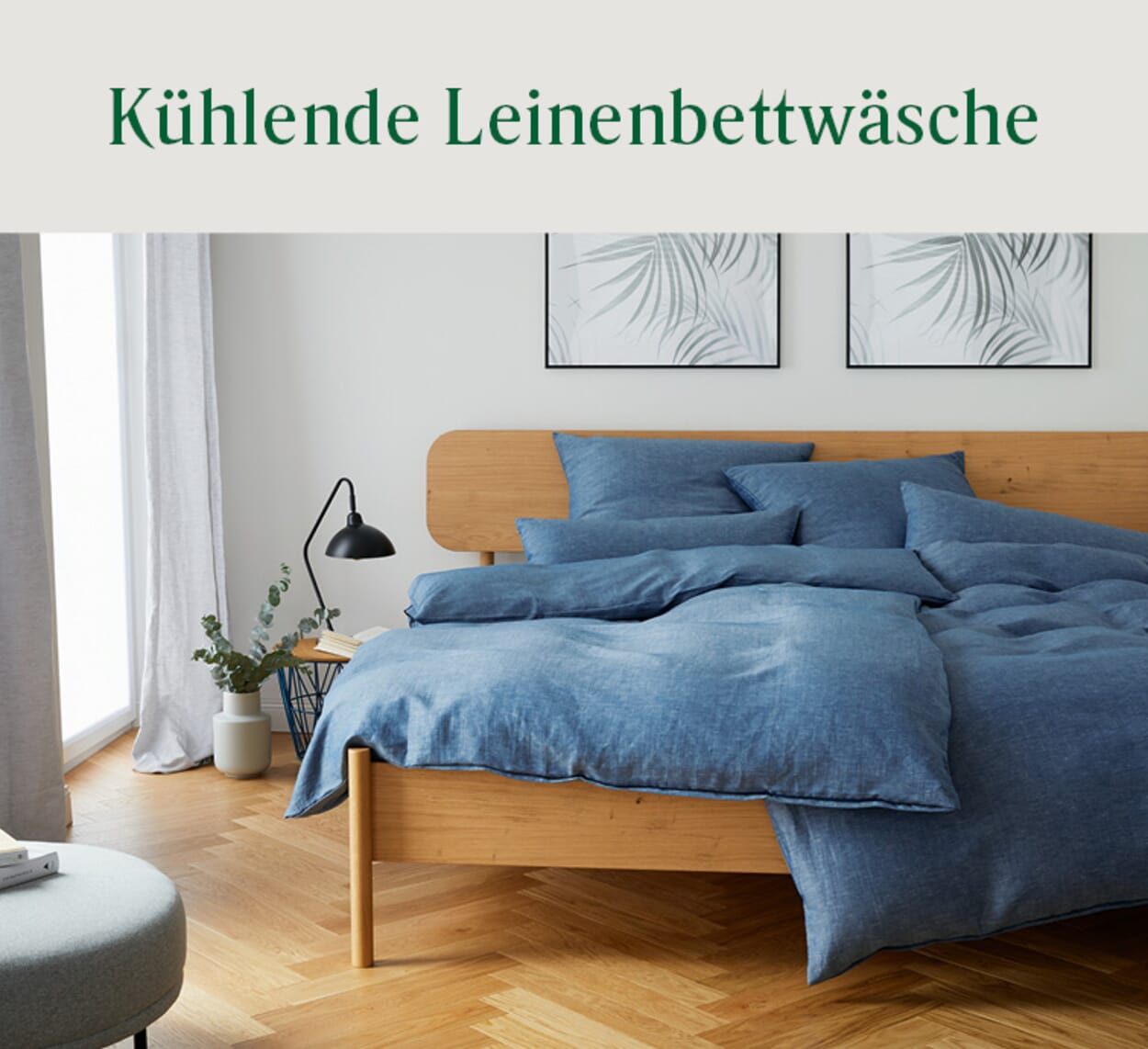 Leinenbettwäsche