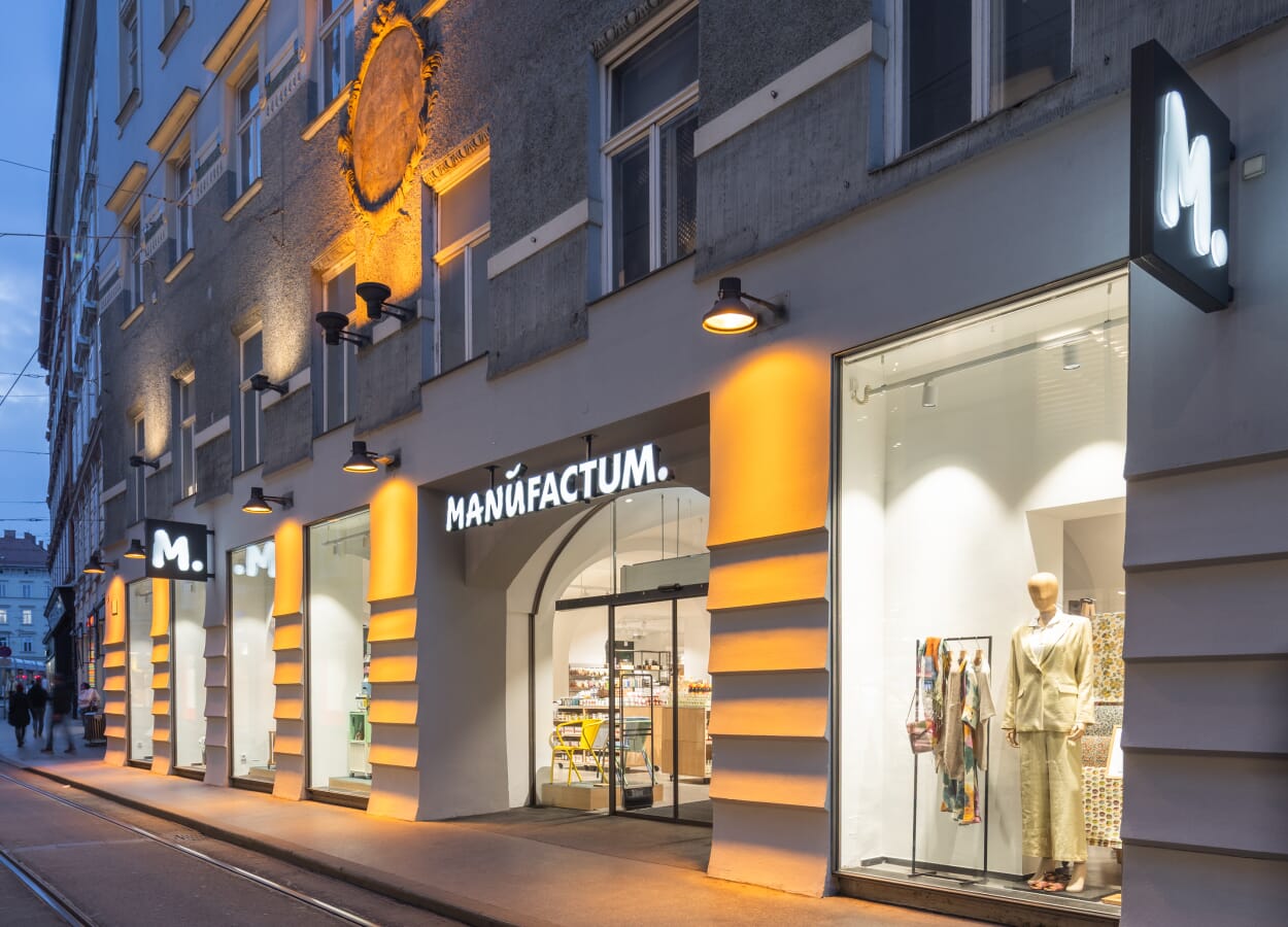 Außenansicht Manufactum Graz